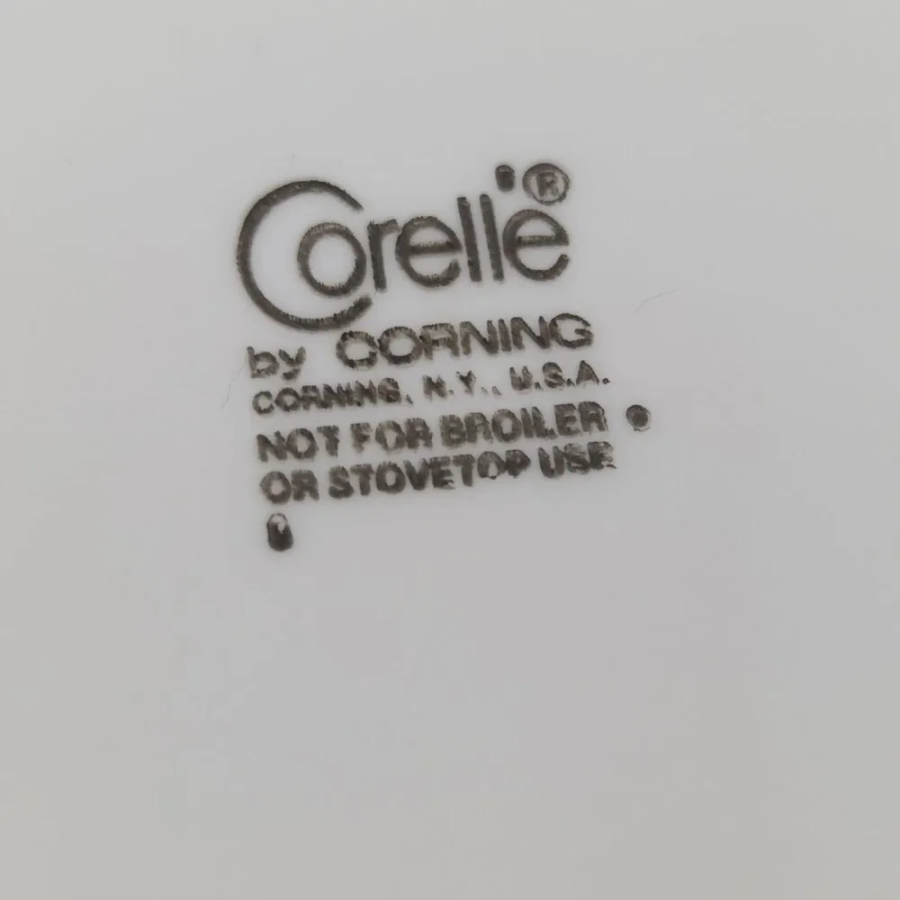 Vintage Corelle By Corning Butterfly Gold 12.25